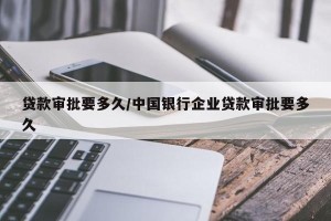 贷款审批要多久/中国银行企业贷款审批要多久