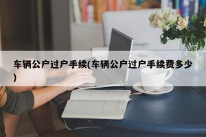 车辆公户过户手续(车辆公户过户手续费多少)