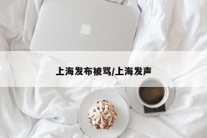 上海发布被骂/上海发声