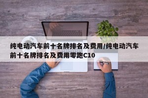 纯电动汽车前十名牌排名及费用/纯电动汽车前十名牌排名及费用零跑C10